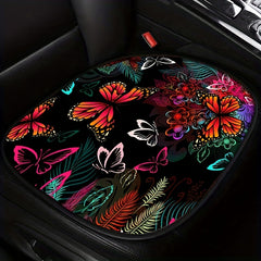 Butterfly Pattern Car Seat Cushion - Universal Four Seasons Cover