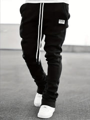 Classic Casual Bell Bottom Joggers Men's Pants