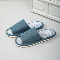 Men's Open Toe House Slippers Anti-skid Indoor Shoes
