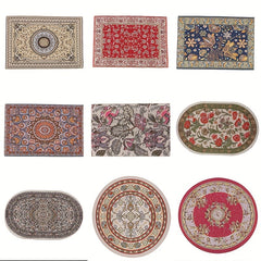 1pc 1 12 Dollhouse Floor Rug Cover Carpet Floor Mat Home Decor Toy
