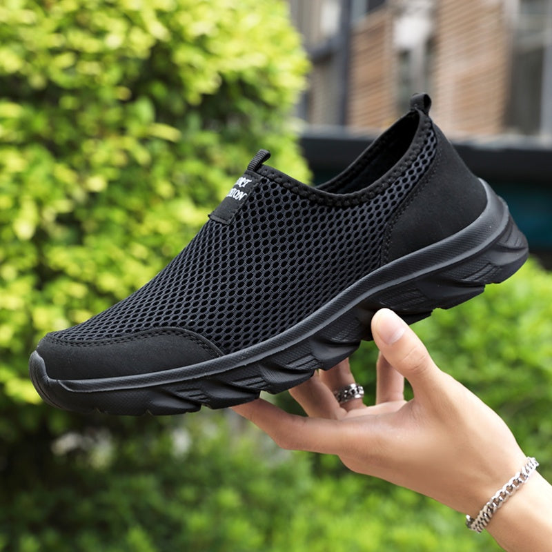 Men's Mesh Slip on Sneakers Lightweight Walking Shoes