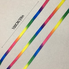 Gradient Colorful Shoelaces Rainbow Canvas Shoe Laces