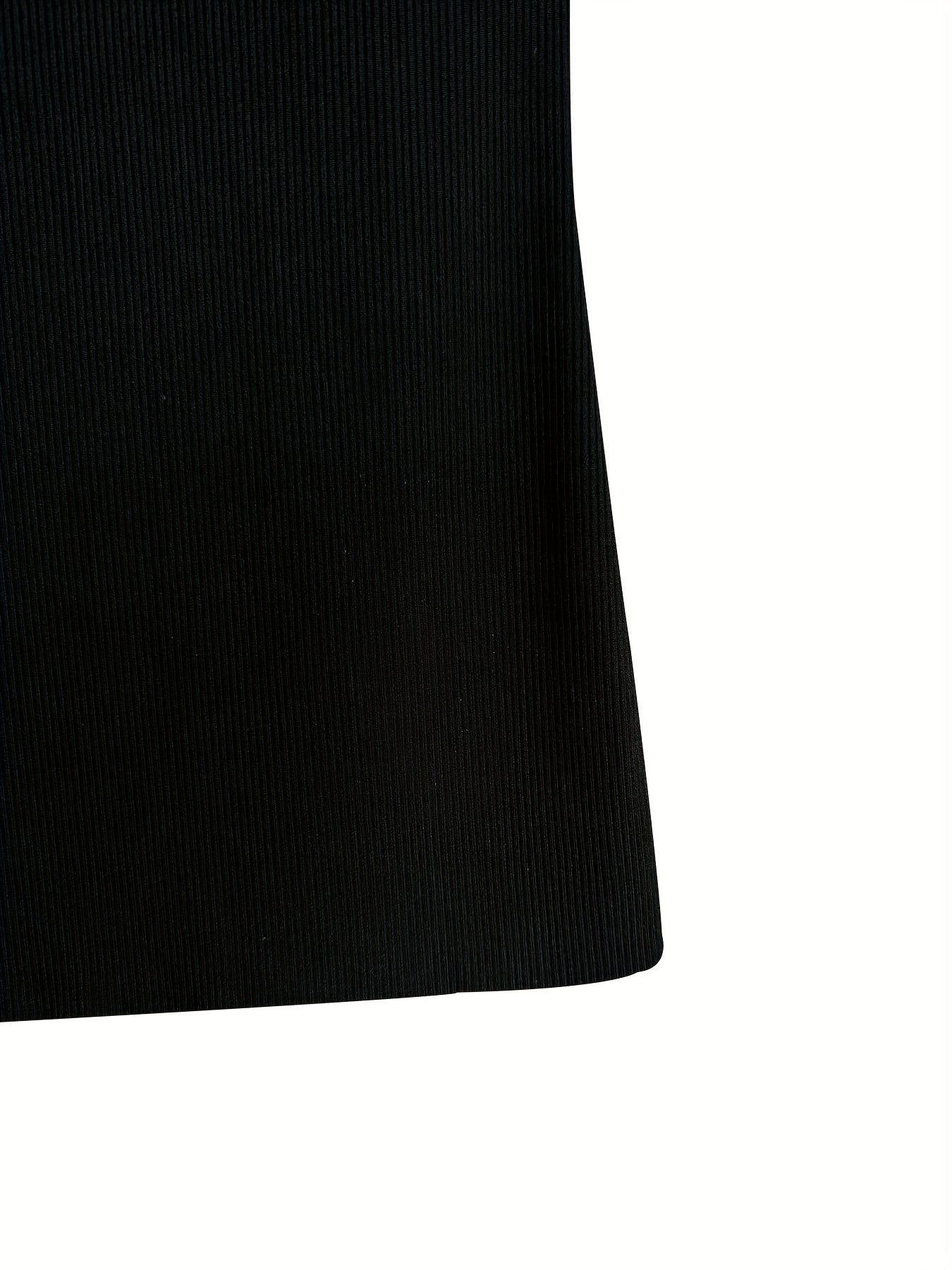 Ribbed Sports Tank Top Button Round Neck Sleeveless Summer Tops