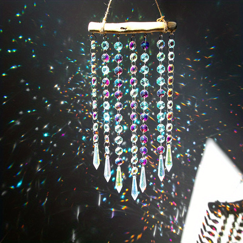Crystal Sun Catcher Magic Rainbow Hanging Decoration Wall Gift