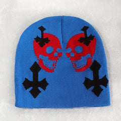 Y2k Winter Knitted Beanies Hat For Men Women