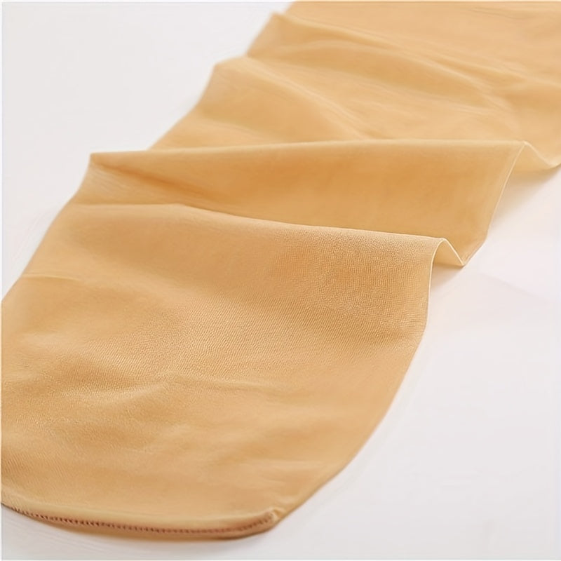10 Pairs Solid Calf Socks Women's Knee High Stockings & Hosiery