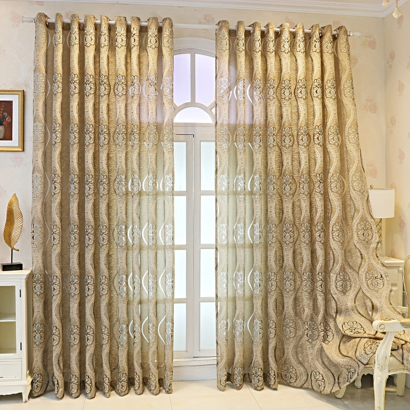 European Style Window Sheer Curtains for Home Decor