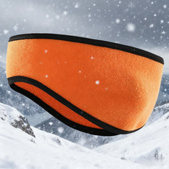 Winter Fleece Ear Muffs High Elasticity Headband Men Women Warm Outings Sports