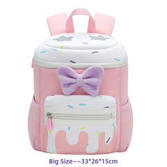 Cherry Bow Knot Backpack for Kids