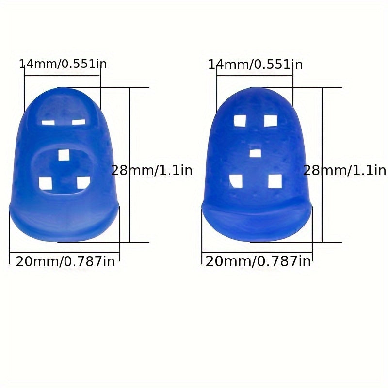 Silicone Finger Guard Guitar Protective Finger Sleeve Left Hand
