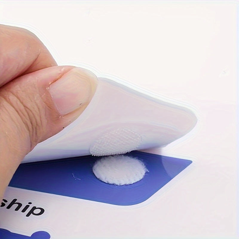 208pcs Adhesive Dots with Hook and Loop Tape