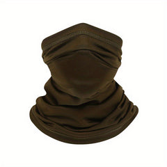 Ice Viscose Sunscreen Neck Cover Solid Breathable Warm Neck Gaiter
