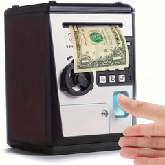 Secure Fingerprint ATM Bank with Automatic Roll