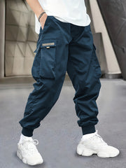 Men's Active Cargo Pants - Breathable & Stretchy Sweatpants