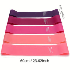 Rubber Resistance Bands Elastic Yoga Stretch Band Gym Pilates Fitness Equipment