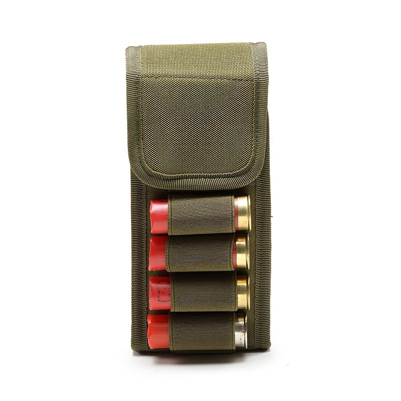 12GA Outdoor Ammo Bag Molle Attachment 16 Shells Button Holder