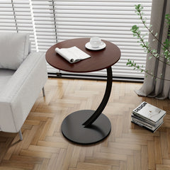 C Shaped End Table For Couch Sofa And Bed