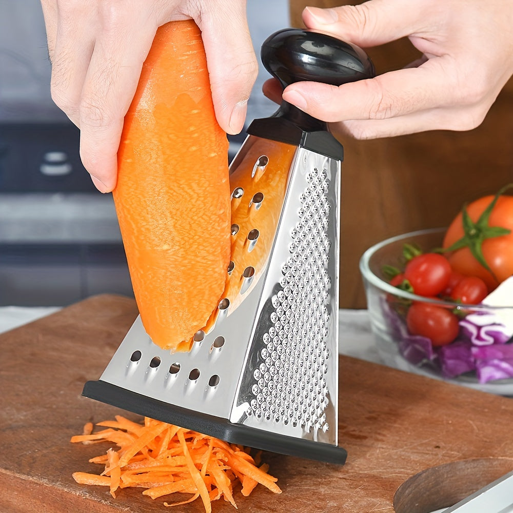 Stainless Steel Box Grater with Container