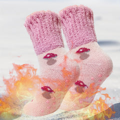 Cozy Fleece Lining Christmas Socks