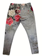Floral Print High Rise Leggings