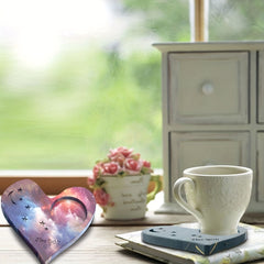 Heart Shape Coaster Silicone Mold Candle Holder