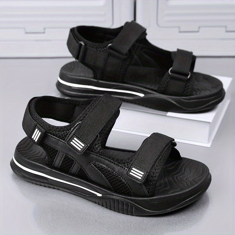 Men's Casual Breathable Sandals Hook Loop Fastener