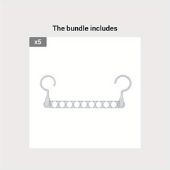1pc Nine Holes Magic Hanger Functional Internet Magic Storage Artifact