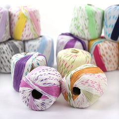 Bamboo Fiber Cotton Yarn Set for Crocheting and Knitting Children's Sweater