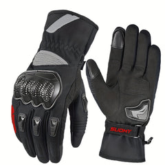 Waterproof Motorcycle Gloves with Touch Screen - Stay Warm & Dry This Winter