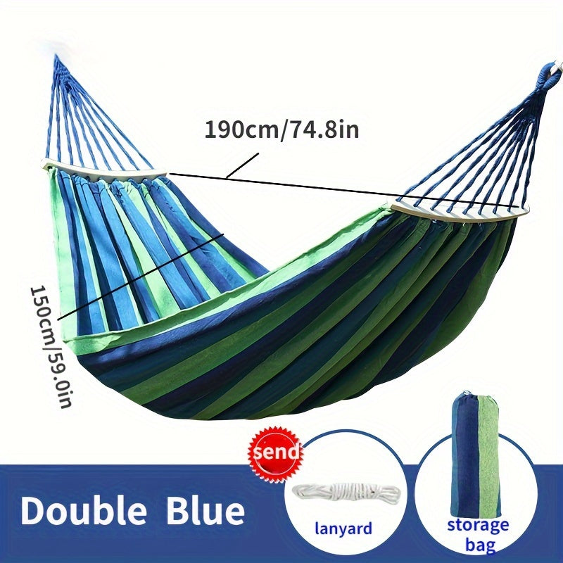 Portable Anti-rollover Hammock for Camping