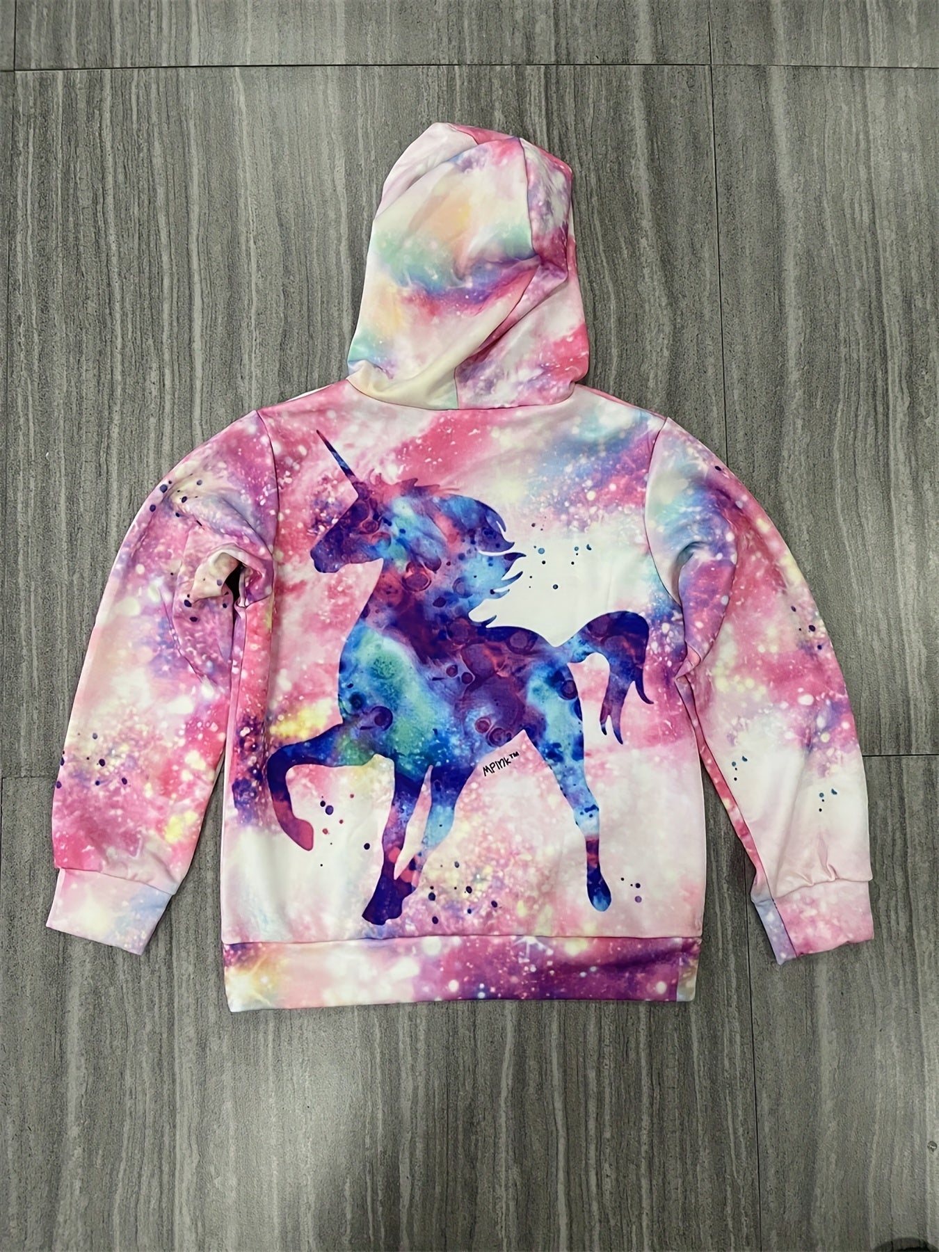 Kids Cartoon Unicorn Hoodie Boys Girls Sweatshirt 4-14 Years Old