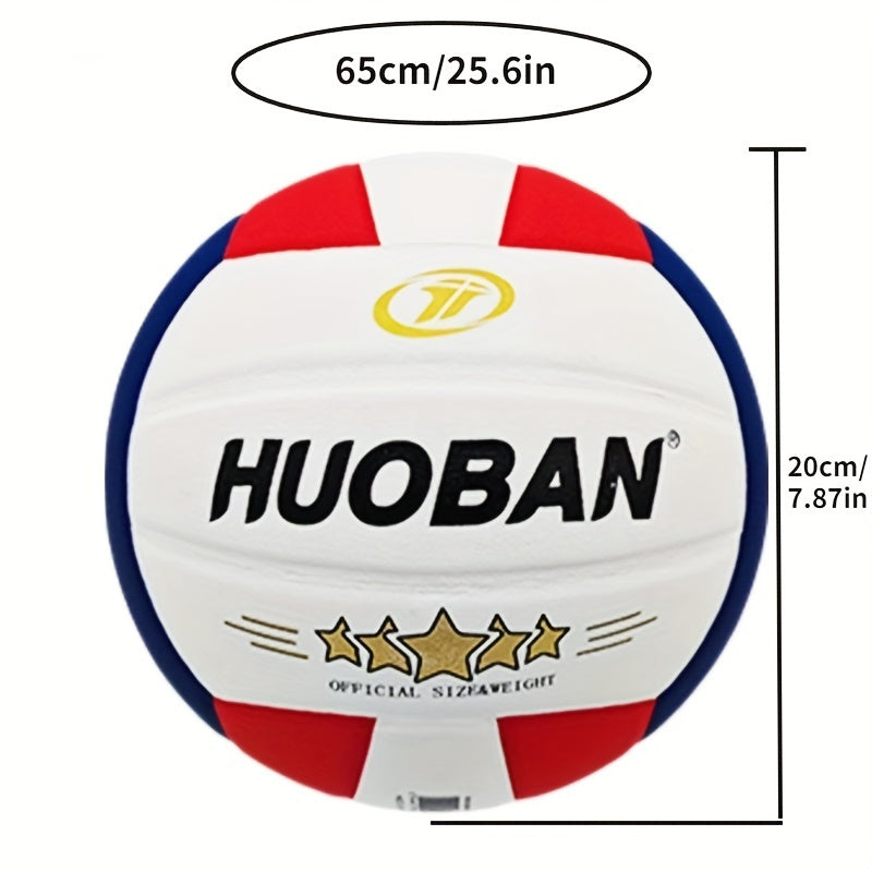 PU Leather Volleyball No 5 High Quality for Indoor Outdoor Training