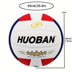 PU Leather Volleyball No 5 High Quality for Indoor Outdoor Training