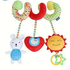 Baby Animal Bed Wrap Car Hanging Plush Comfort Bed Wrap