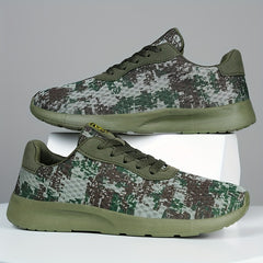 Women's Camo Outdoor Sneakers Lightweight Training Shoes