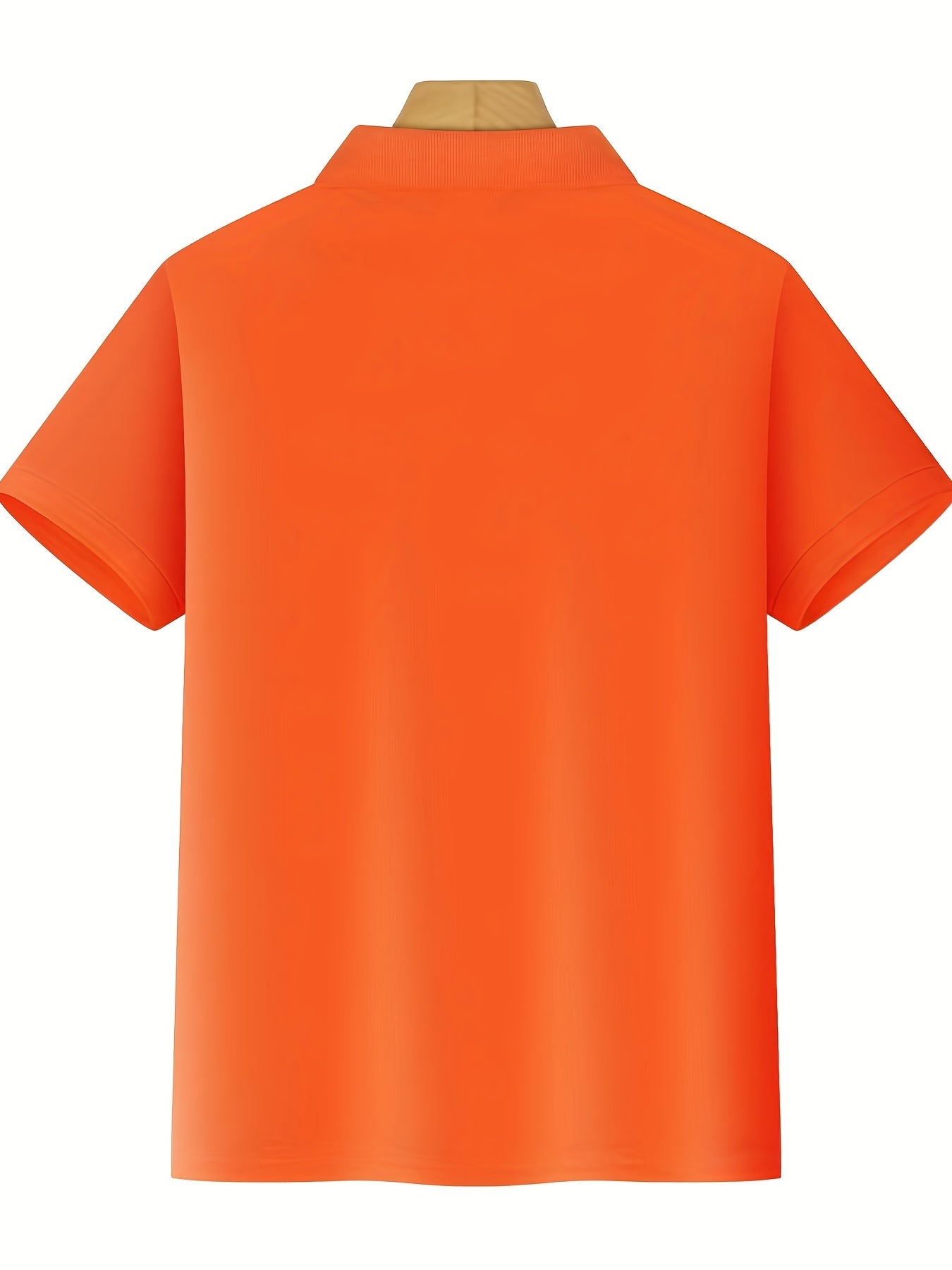 Boys Solid Polo Shirt Cotton Stretch Short Sleeves Button Up