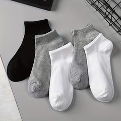 3 Pairs Ankle Socks Soft Lightweight All match Sports Socks Women's Stockings