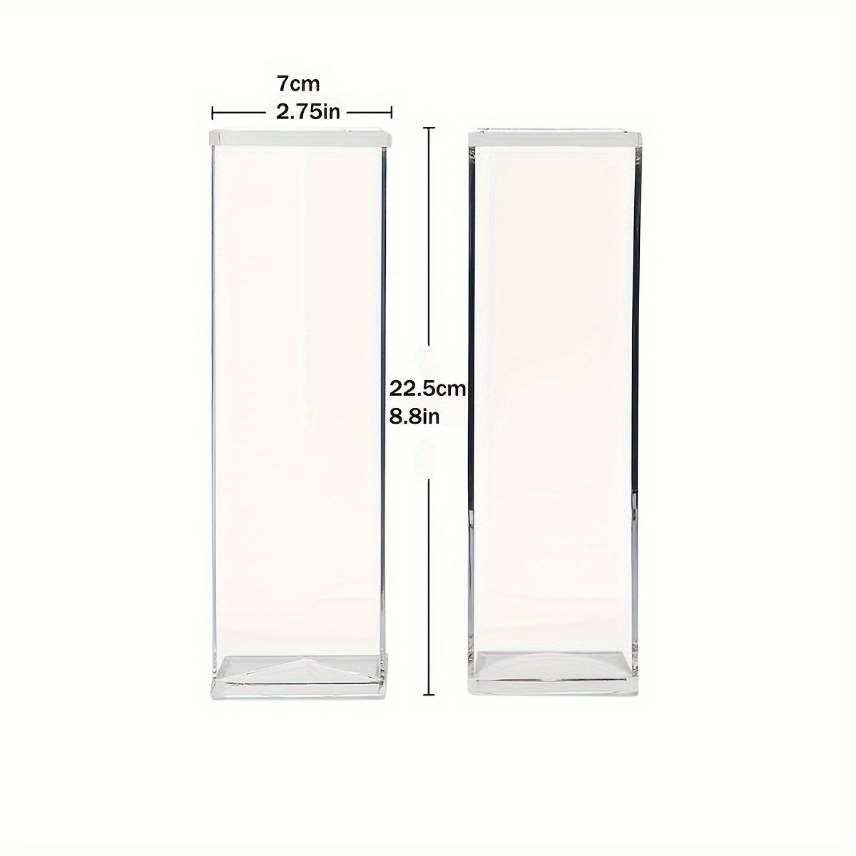 European Acrylic Rectangle Tray for Desserts