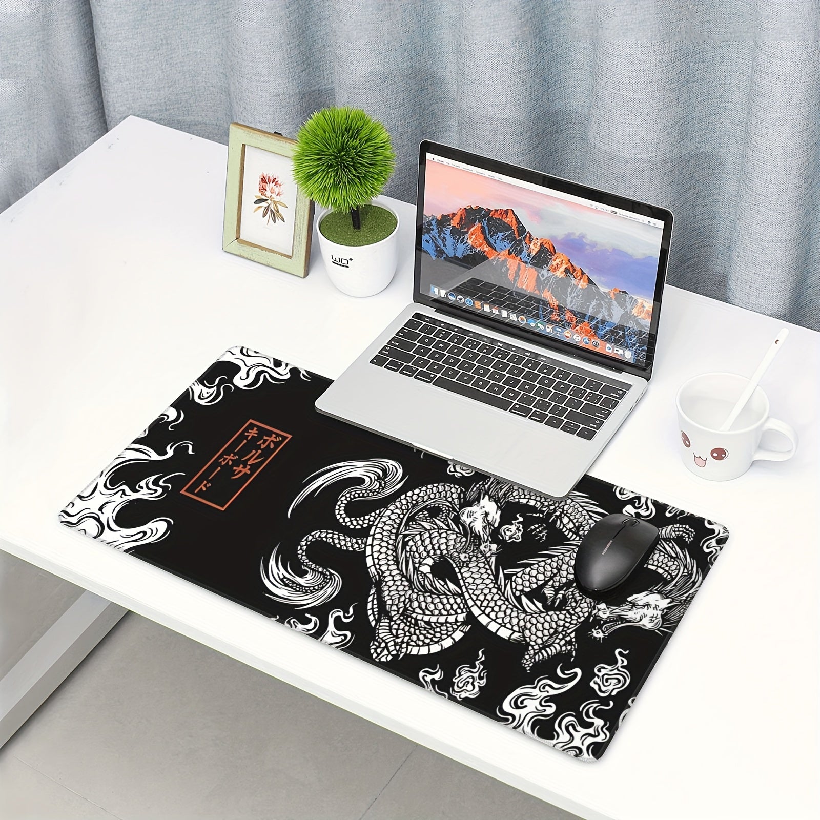 Dragon Mat 80x40cm Mousepad Gamer Office Mat Gaming Room Desk Mat