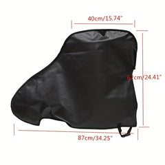 Caravan Trailer Coupler Cover with Buckle Strap