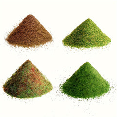 DIY Grass Powder Model Lawn Sand Table Nylon Material