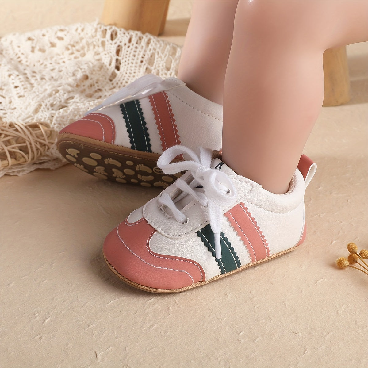 Baby Boy Comfortable Non Slip Sneakers for Indoor Outdoor Walking
