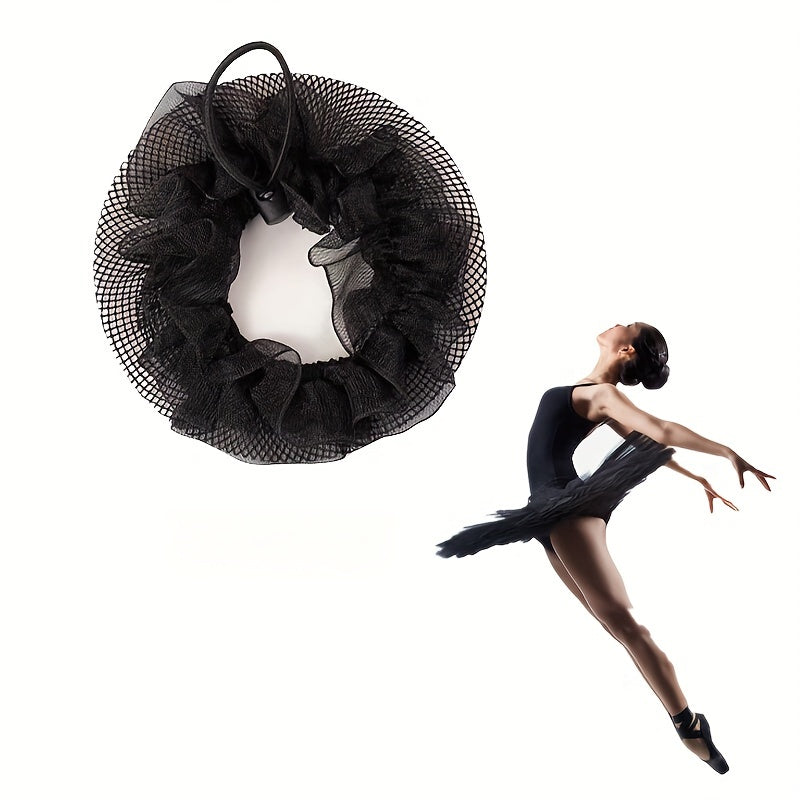 Drawstring Hairnet Elastic Nylon Hairnet for Ballet Dance Hair Accessories