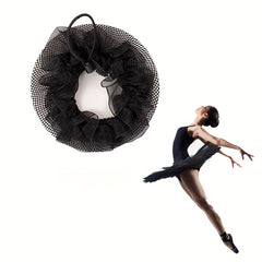 Drawstring Hairnet Elastic Nylon Hairnet for Ballet Dance Hair Accessories