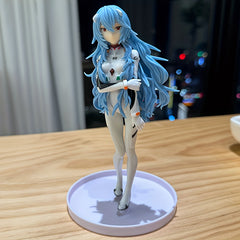 Girl Long Hair Standing Model Home Decoration