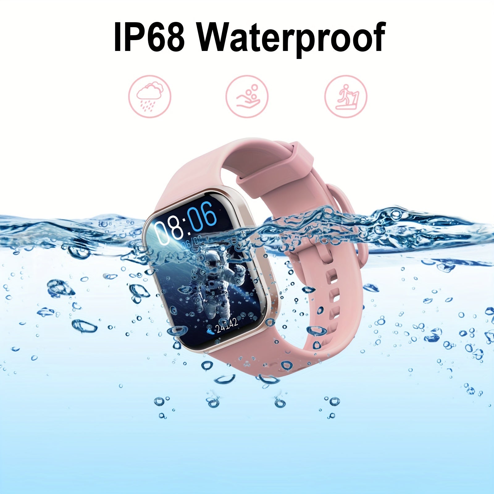 Fitness Tracker Watch 4 Touch Smartwatch Fitness Watch With Pedometer
