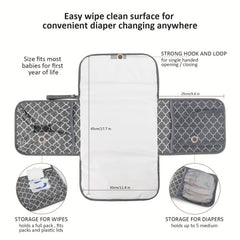 Smart Portable Diaper Changing Pad for Travel