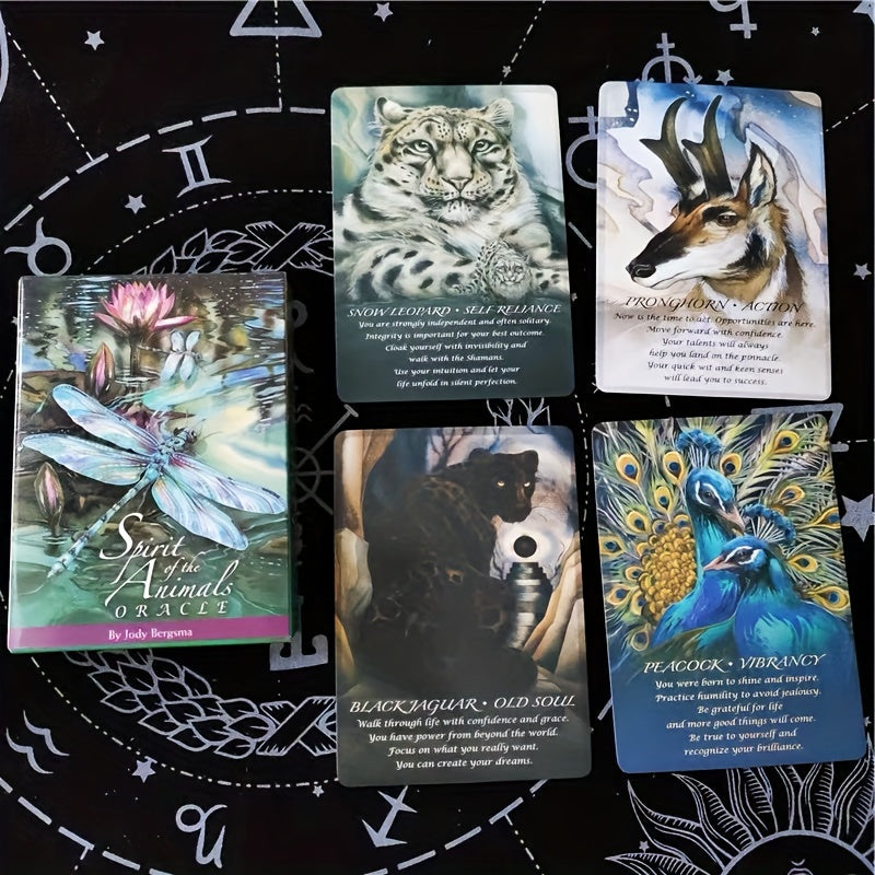 Dragonfly Oracle Cards: Creative Animals Tarot for Party Game