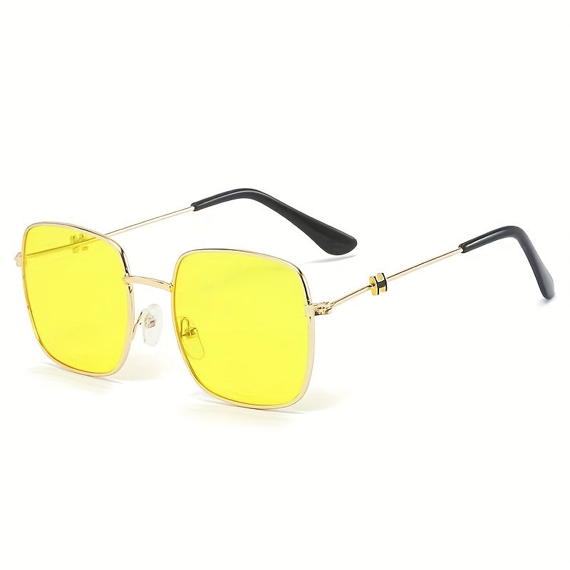 Boy's Square Metal Sunglasses UV Protection Sunshade