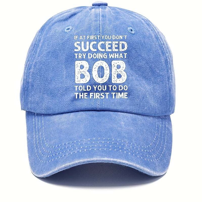 Adjustable Cowboy Baseball Cap for Stylish Summer Look